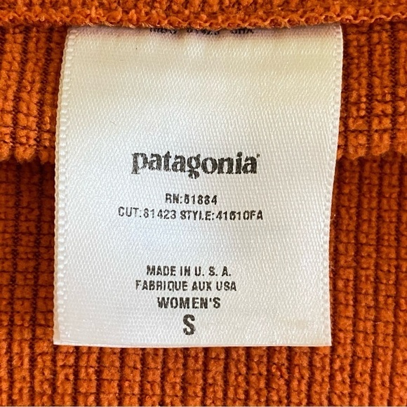 Patagonia Women’s Quarter Zip Jacket Pullover Lightweight Base Layer Sz Small S - Picture 5 of 8